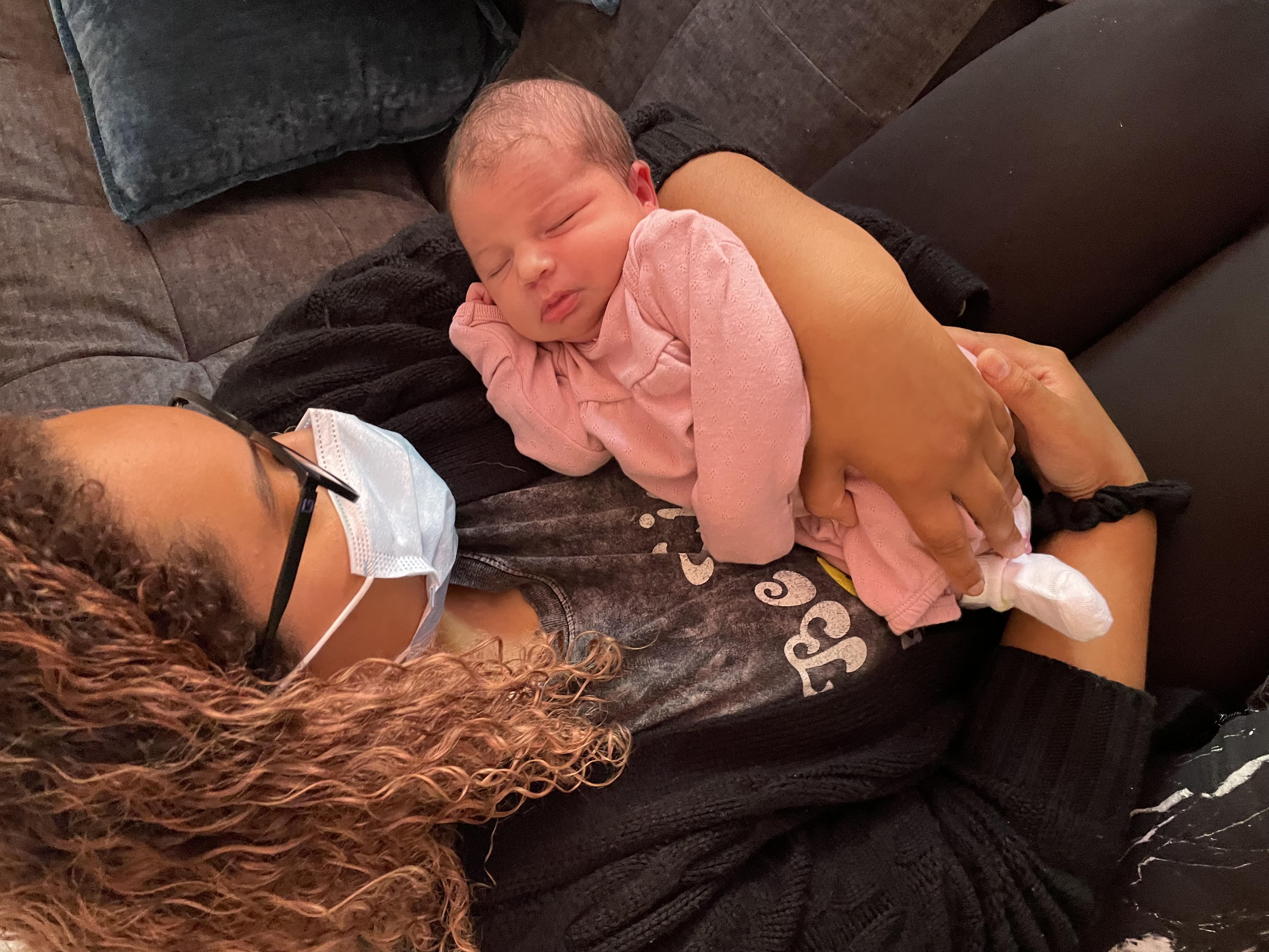 Jaeda portrait with Samara